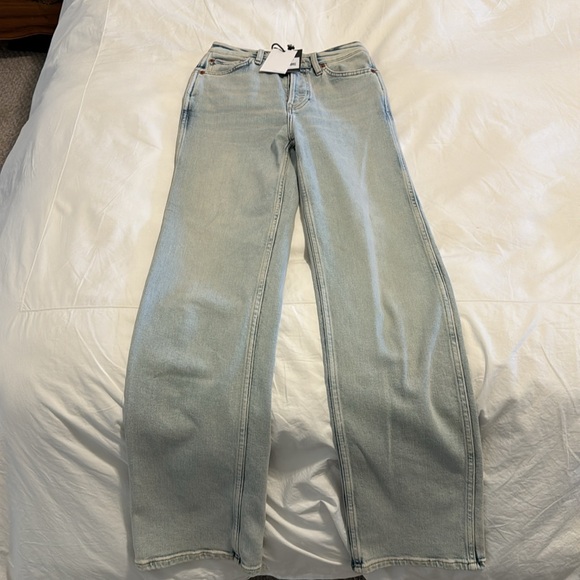NWT Re/Done 90s High Rise Loose Jeans (sz 24) - Picture 4 of 6